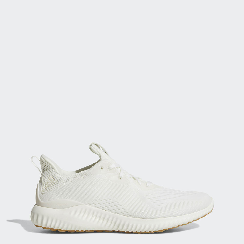 Adidas Alphabounce Em Undye - παπουτσια για τρεξιμο ανδρικα - Ασπρα,Μέγεθος: EU 36 – 54 2/3 (849FUWP